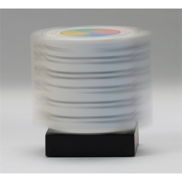 This unique desk piece has a bearing in the base the... from ASI 89860 StoneyCreek / StoneyCreek®