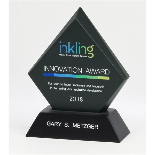 Classic diamond award with a tapered base.... from ASI 89860 StoneyCreek / StoneyCreek®