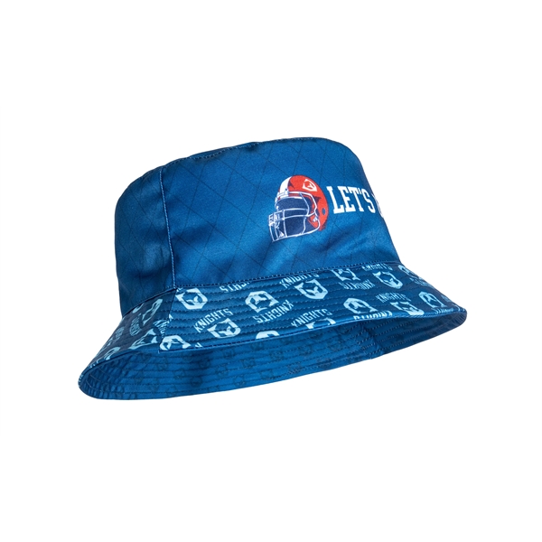 Polyester Bucket Hats are fully reversible, allowing you to create lasting... from ASI 45657 Pop! Promos
