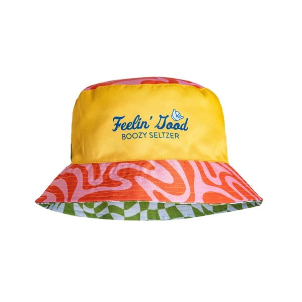 Polyester Bucket Hats are fully reversible, allowing you to create lasting... from ASI 45657 Pop! Promos