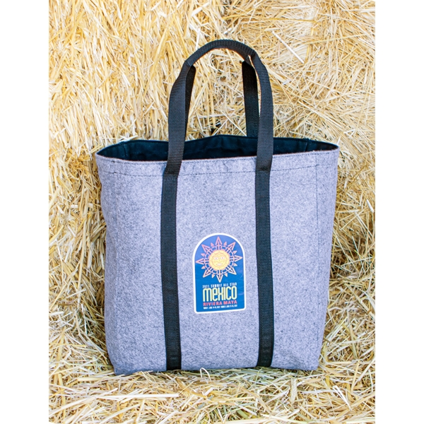 The Richmond Lined Felt Tote bag... from ASI 41630 Brave USA / Brave USA