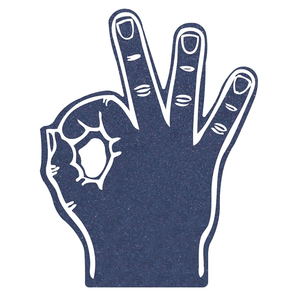 The 15" OK hand is available in different colors.... from ASI 42155 Amerifoam® - The House of Foam / Brooklyn Products International, Inc.