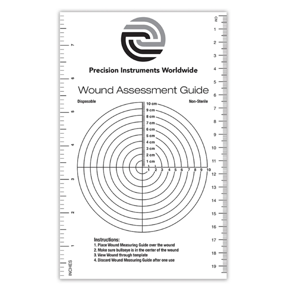 Single-use measuring wound guide... from ASI 42393 Budgetcard Inc