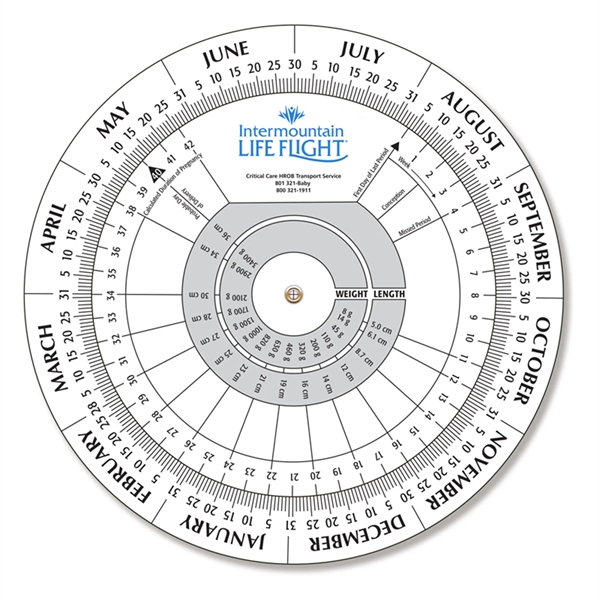 Gestational growth calculator... from ASI 42393 Budgetcard Inc