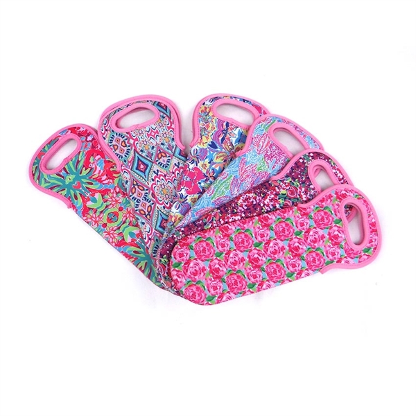 Solid or full color wine holder insulator bags made of neoprene... from ASI 68190 Lungsal / Lungsal