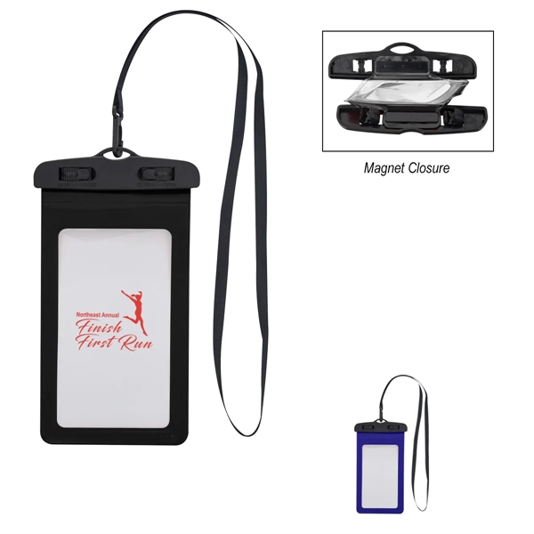 Celly water-resistant pouch for protecting your phone while giving you the... from ASI 61125 Hit Promotional Products / Hit®