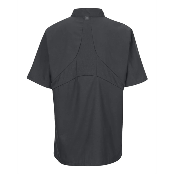 Chef Designs Women's Mimix™ Short Sleeve Chef Coat with O...... from ASI 84358 S&S Activewear