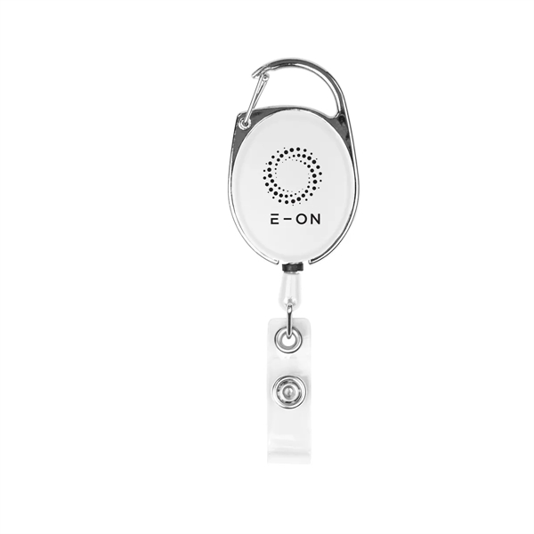 35" retractable badge holder with carabiner.... from ASI 61125 Hit Promotional Products / Hit®