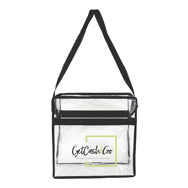 Clear PVC Messenger Tote Bag... from ASI 31517 Admart Products / Admart Line