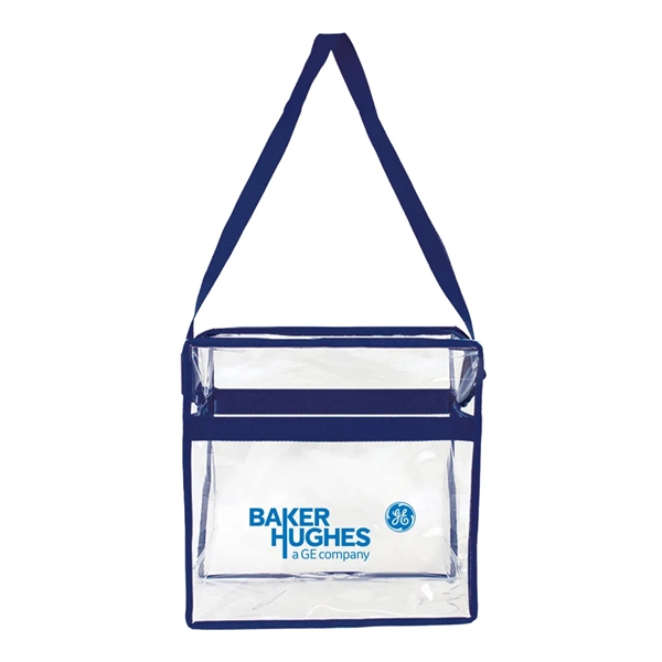 Clear PVC Messenger Tote Bag... from ASI 31517 Admart Products / Admart Line