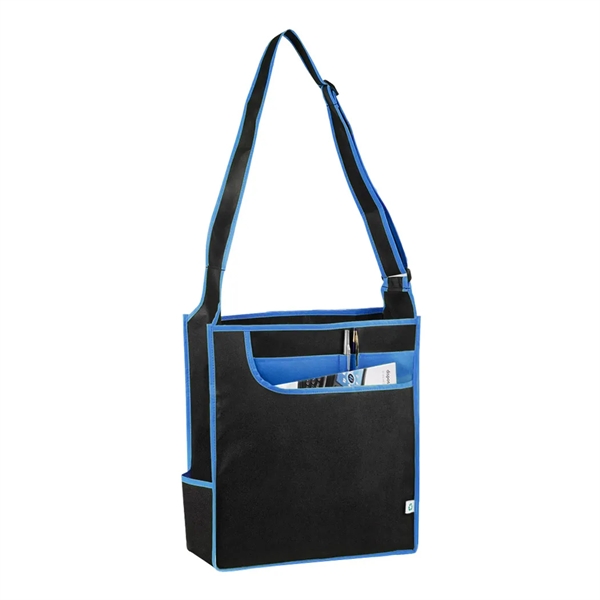 ECO friendly non-woven messenger tote bag.... from ASI 31517 Admart Products / Admart Line