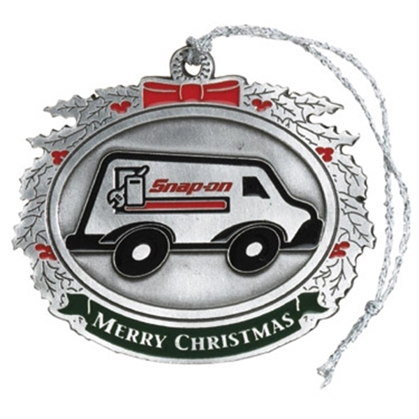 Custom Pewter Ornament.... from ASI 53697 Faro Products