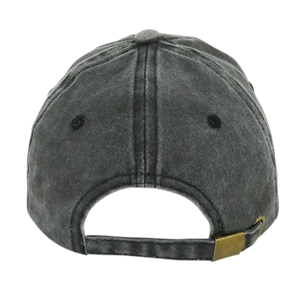 Brushed 100% cotton baseball cap with a soft texture, 6-panel design... from ASI 90807 Tekweld