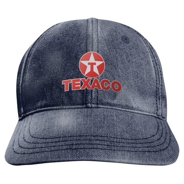 Brushed 100% cotton baseball cap with a soft texture, 6-panel design... from ASI 90807 Tekweld