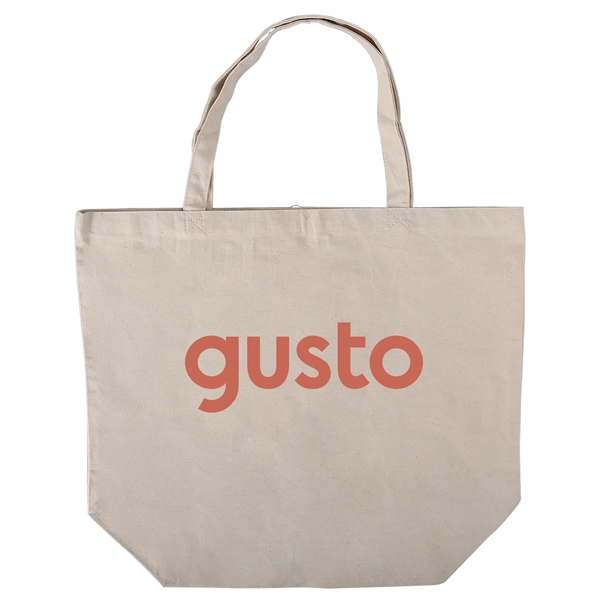Large cotton canvas tote bag constructed of 12 oz cotton canvas... from ASI 52840 Evans Manufacturing