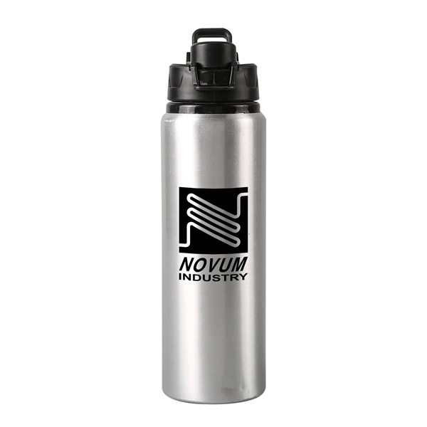 25 oz. Aluminum water bottle with gloss finish, screw-on lid and... from ASI 52840 Evans Manufacturing