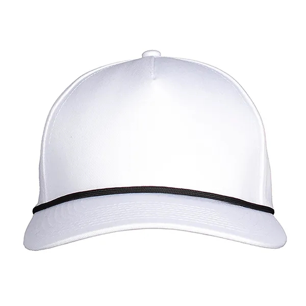 Deluxe 5-Panel Chino Twill with Rope Cap.... from ASI 80129 Quake City Caps