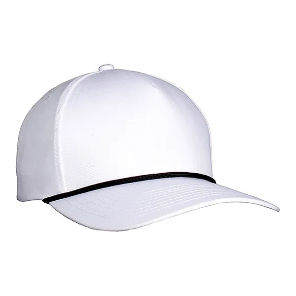 Deluxe 5-Panel Chino Twill with Rope Cap.... from ASI 80129 Quake City Caps