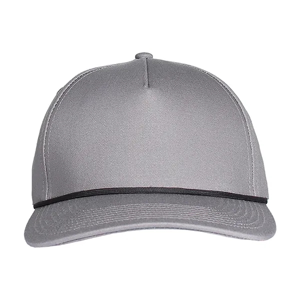 Deluxe 5-Panel Chino Twill with Rope Cap.... from ASI 80129 Quake City Caps