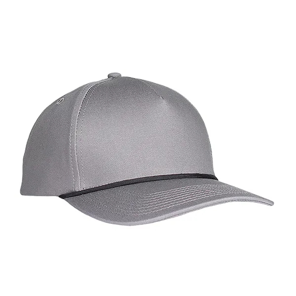 Deluxe 5-Panel Chino Twill with Rope Cap.... from ASI 80129 Quake City Caps