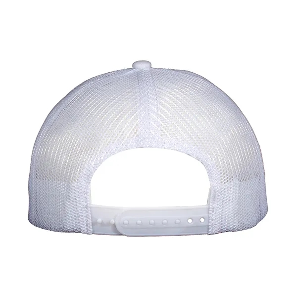 Deluxe 5-Panel Chino Twill & Trucker Mesh with Rope Cap.... from ASI 80129 Quake City Caps