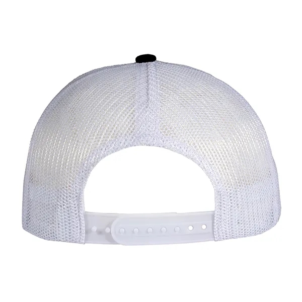 Deluxe 5-Panel Chino Twill & Trucker Mesh with Rope Cap.... from ASI 80129 Quake City Caps