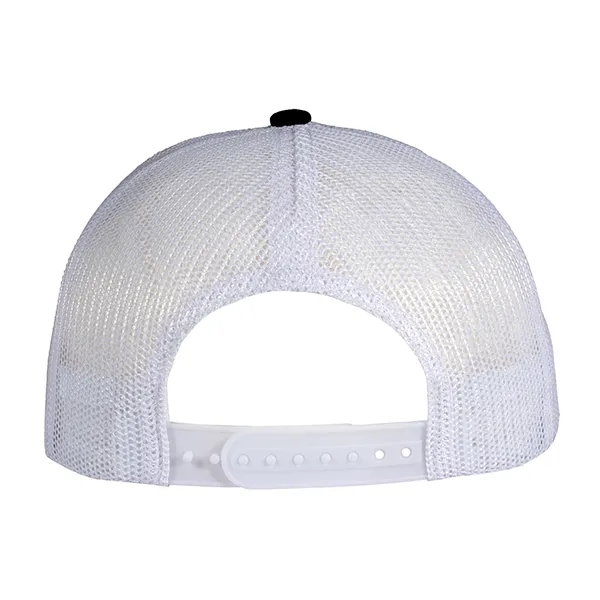 Deluxe 5-Panel Chino Twill & Trucker Mesh with Rope Cap.... from ASI 80129 Quake City Caps