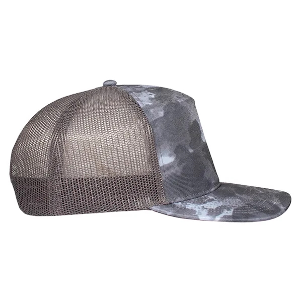 Deluxe Sublimated Abstract Camo Trucker Cap.... from ASI 80129 Quake City Caps
