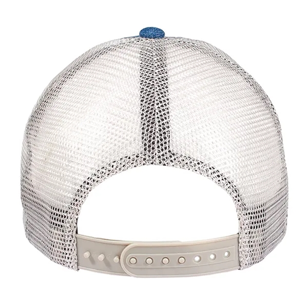 Unstructured Light Weight Denim Trucker Cap.... from ASI 80129 Quake City Caps