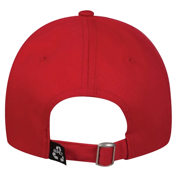 6 panel adjustable sizing lightweight RPET cap.... from ASI 80129 Quake City Caps