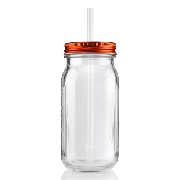 20 oz. single wall glass mason jar with threaded aluminum lid... from ASI 57800 Gordon Sinclair / Gordon Sinclair®