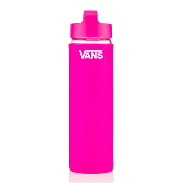 20 ounce shatter resistant glass 9" x 2.5" Lulumax water bottle... from ASI 57800 Gordon Sinclair / Gordon Sinclair®