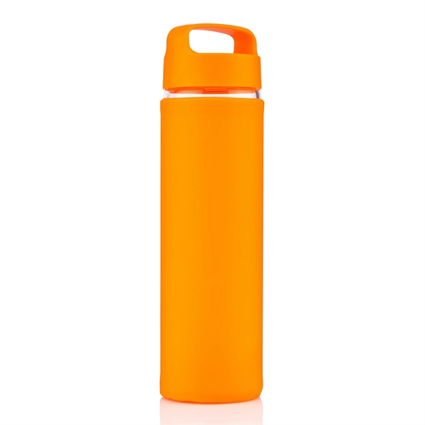 20 ounce shatter resistant glass 9" x 2.5" Lulumax water bottle... from ASI 57800 Gordon Sinclair / Gordon Sinclair®