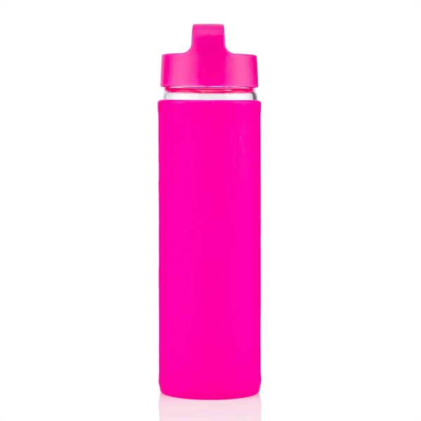 20 ounce shatter resistant glass 9" x 2.5" Lulumax water bottle... from ASI 57800 Gordon Sinclair / Gordon Sinclair®
