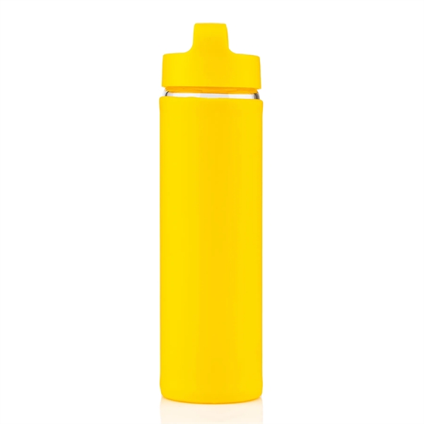 20 ounce shatter resistant glass 9" x 2.5" Lulumax water bottle... from ASI 57800 Gordon Sinclair / Gordon Sinclair®