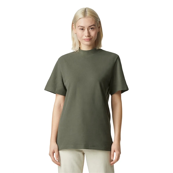 Pique Unisex Mockneck T-Shirt... from ASI 89380 Staton Corporate and Casual