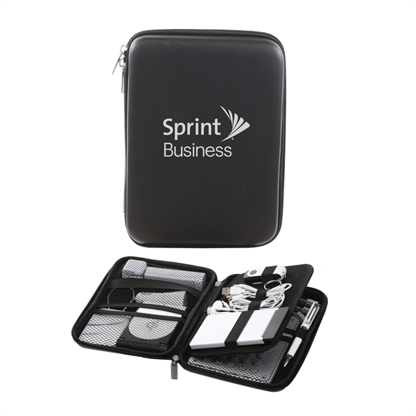 Leatherette Organizer with two side pockets.... from ASI 46755 Cosmo Promos