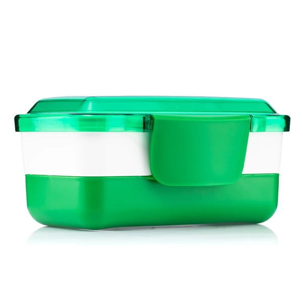 Polypropylene plastic and ABS plastic stackable Bento style lunch kit with... from ASI 57800 Gordon Sinclair / Gordon Sinclair®