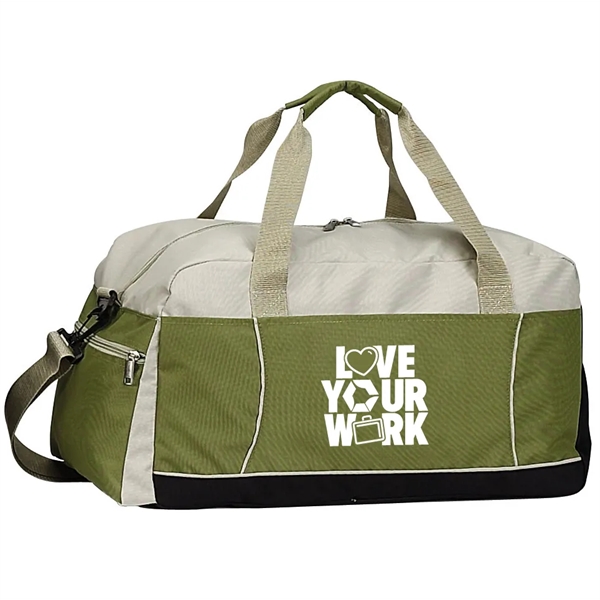 Post consumer recycled PET duffel bag.... from ASI 79384 Preferred Nation Inc