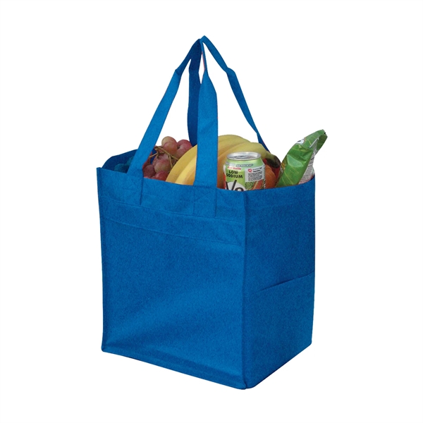 Pocketed Non-Woven Shopping Tote... from ASI 31517 Admart Products / Admart Line
