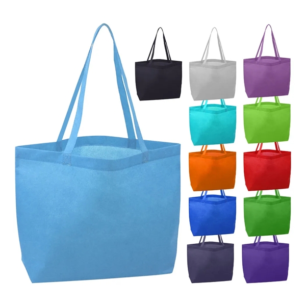 Heat-Sealed Non-Woven Shopping Tote... from ASI 31517 Admart Products / Admart Line