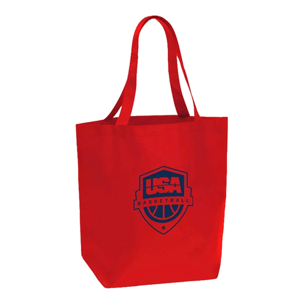 Non-Woven Rainbow Shopping Tote... from ASI 31517 Admart Products / Admart Line