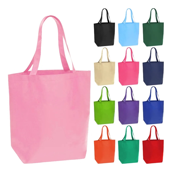 Non-Woven Rainbow Shopping Tote... from ASI 31517 Admart Products / Admart Line
