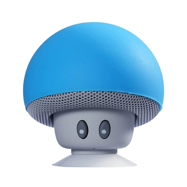 Mini mushroom wireless bluetooth speaker plus 1 color silkscreen imprint on... from ASI 37218 Athena Promo (tm)