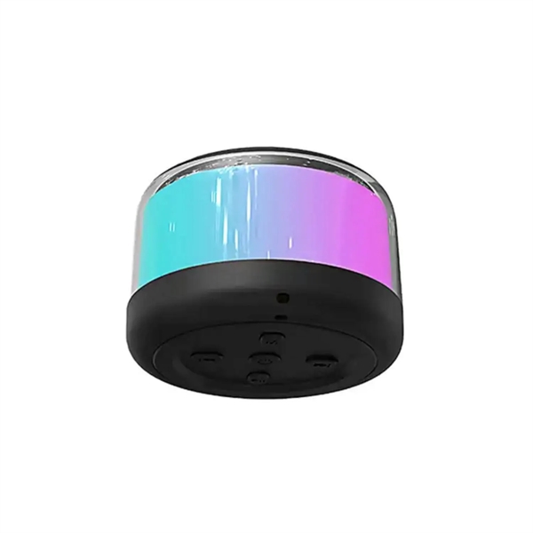 LED light wireless bluetooth speaker plus silkscreen imprint on 1 location... from ASI 37218 Athena Promo (tm)