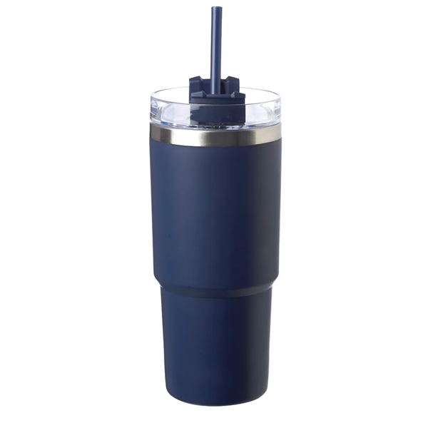 23 oz. travel mug with matte finish, stainless steel outer wall,... from ASI 39552 BEL Promo