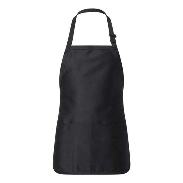 22" x 30" cotton twill waist apron with pouch with three... from ASI 92980 WOV-IN® / Universal Strap/Wov-In Line