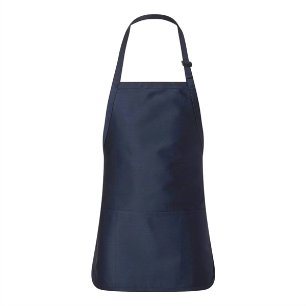 22" x 30" cotton twill waist apron with pouch with three... from ASI 92980 WOV-IN® / Universal Strap/Wov-In Line