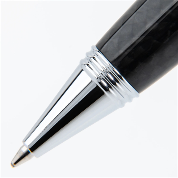 Exquisite chrome carbon fiber ballpoint pen.... from ASI 98760 Yafa Line, Inc. / MonteVerde®