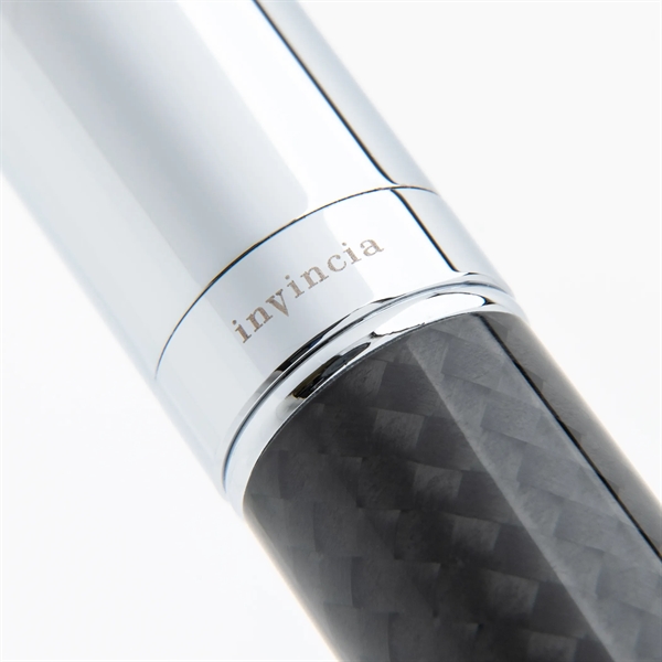 Exquisite chrome carbon fiber ballpoint pen.... from ASI 98760 Yafa Line, Inc. / MonteVerde®